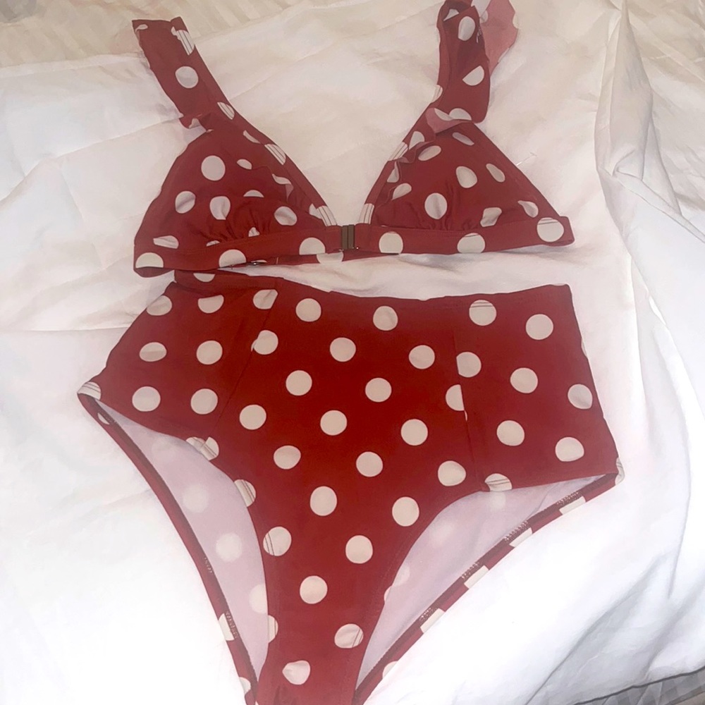 Polka dot bikini